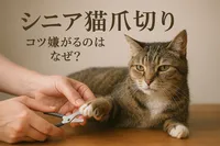 シニア猫 爪切り コツ 嫌がるのはなぜ？