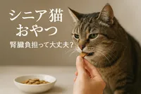 シニア猫 おやつ 腎臓 負担って大丈夫？