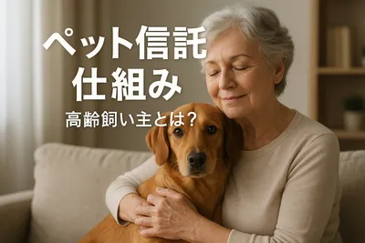 ペット信託 仕組み 高齢飼い主とは？