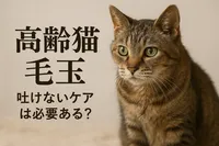 高齢猫 毛玉 吐けない ケアは必要ある？