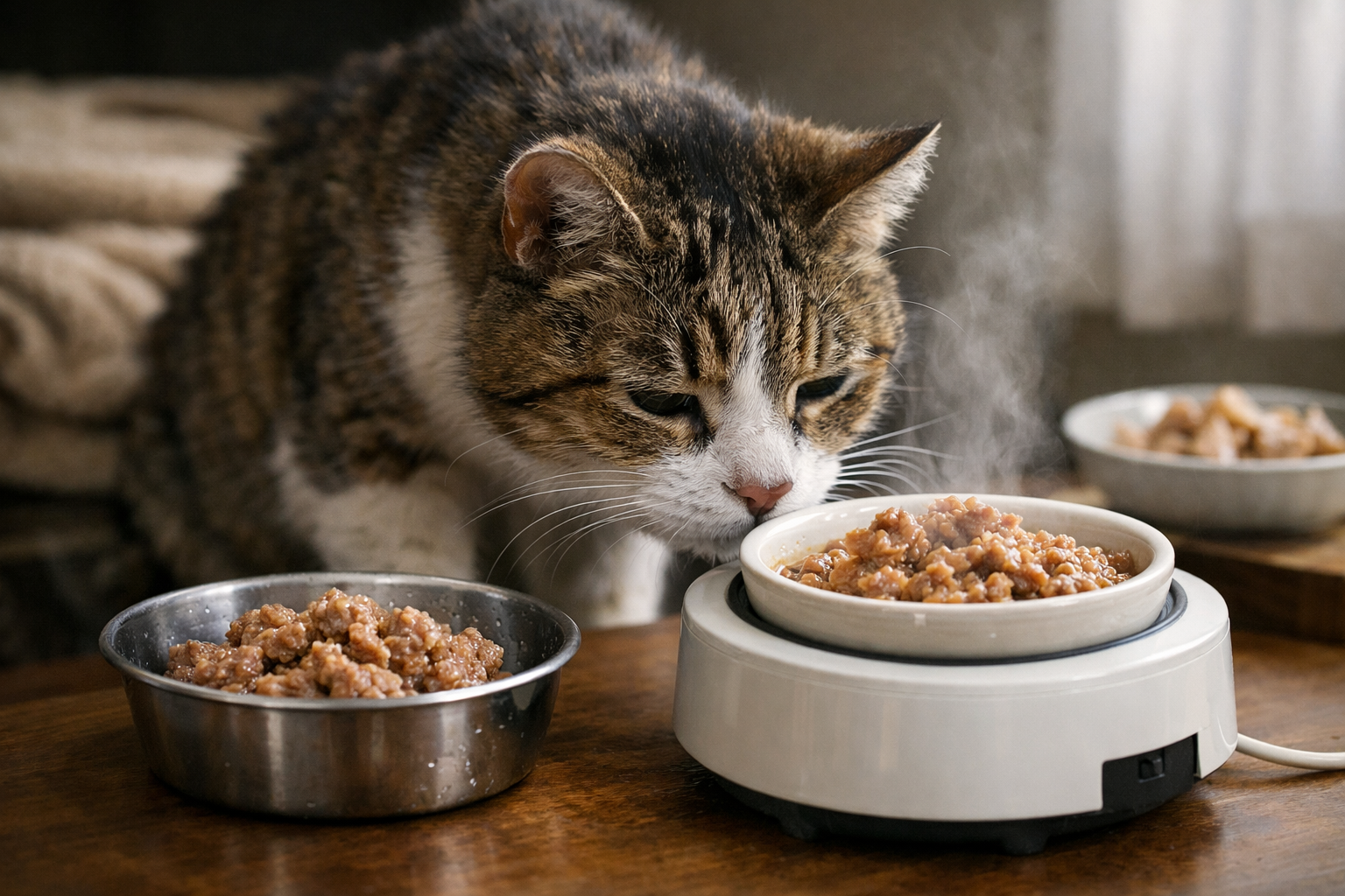 匂いは嗅ぐのに食べないのは、加齢以外の要因も重なりやすいです