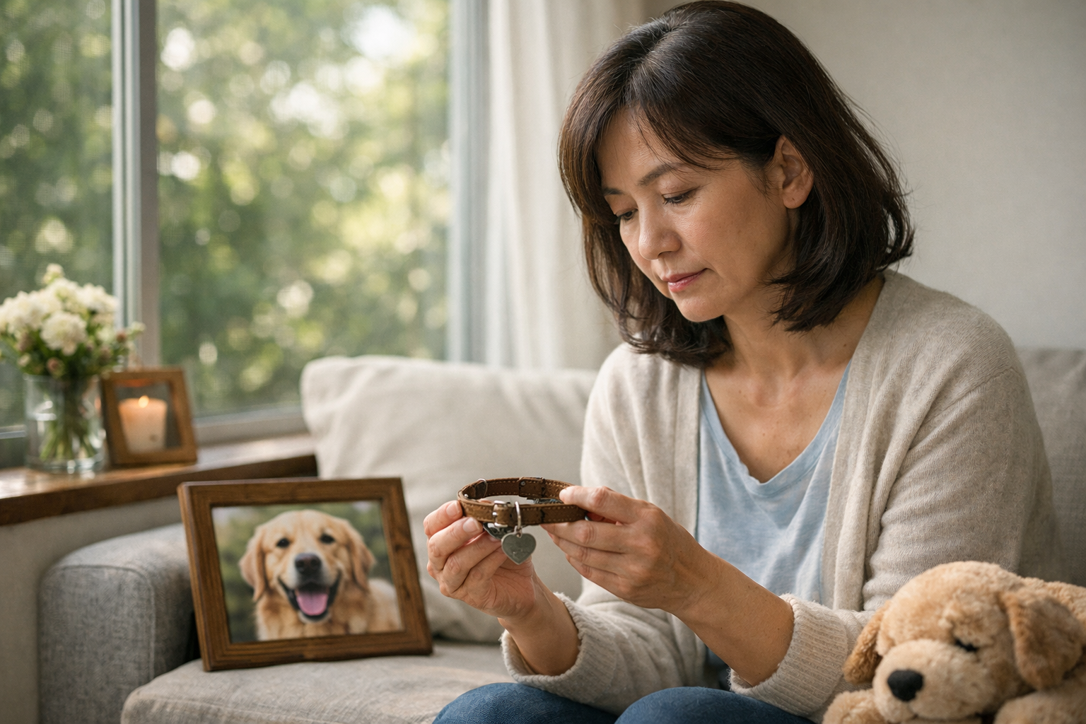 50代のペットロスは「忘れる」のではなく「抱え方を変える」ことが現実的です
