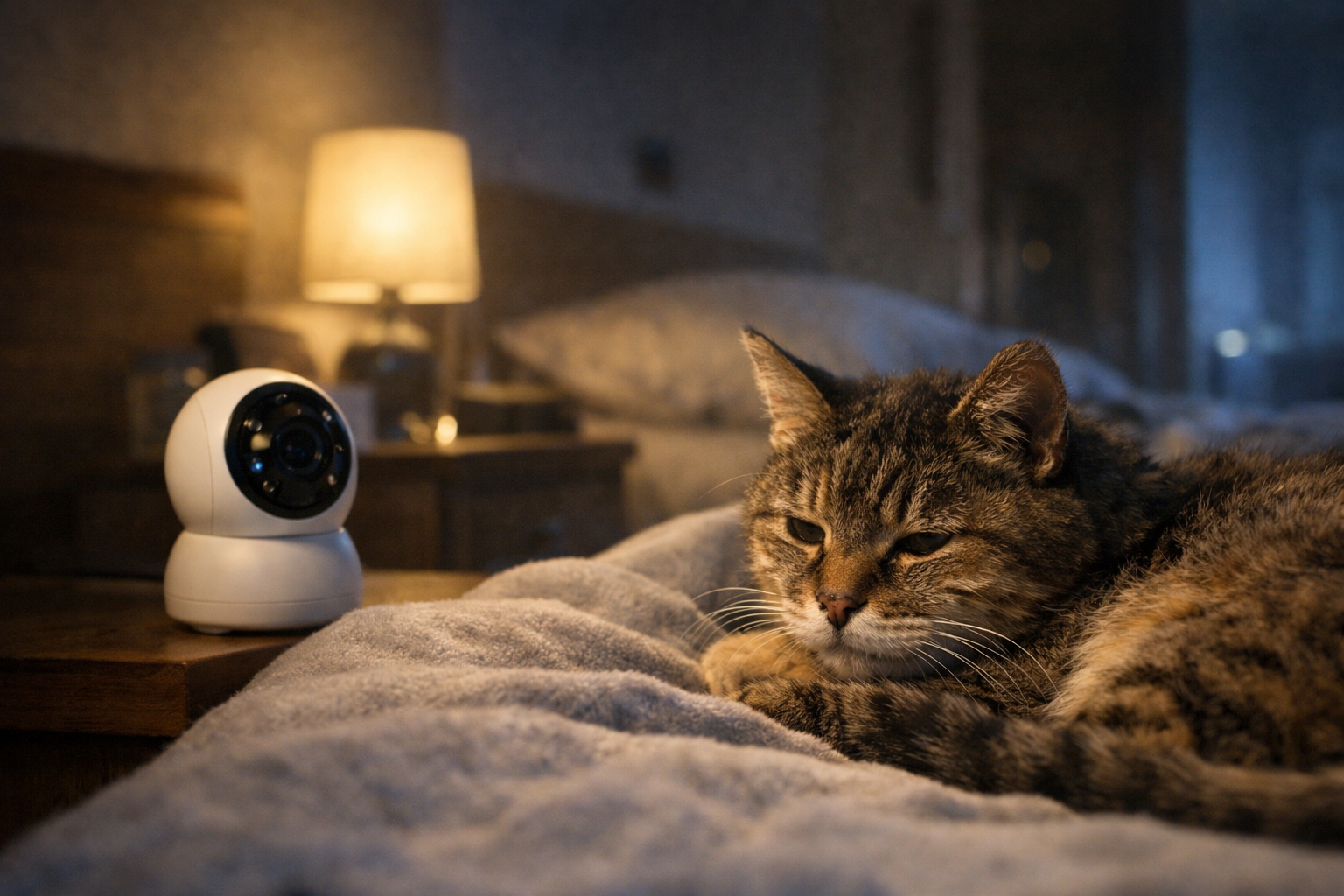 老猫の夜間トラブルは「観察の難しさ」がケアを難しくします