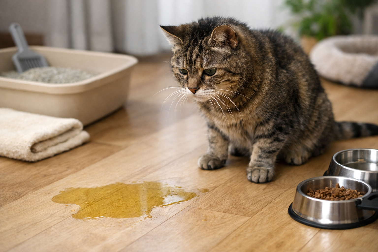 高齢猫の粗相は「原因探し+環境調整+受診」が基本になります
