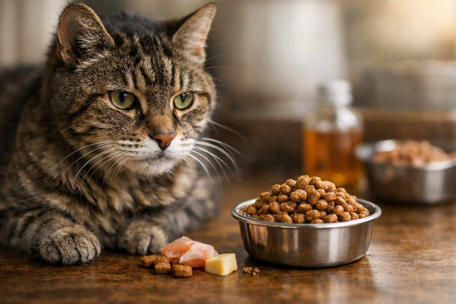 老猫が少量になりやすい背景と「高カロリー少量」が合う理由