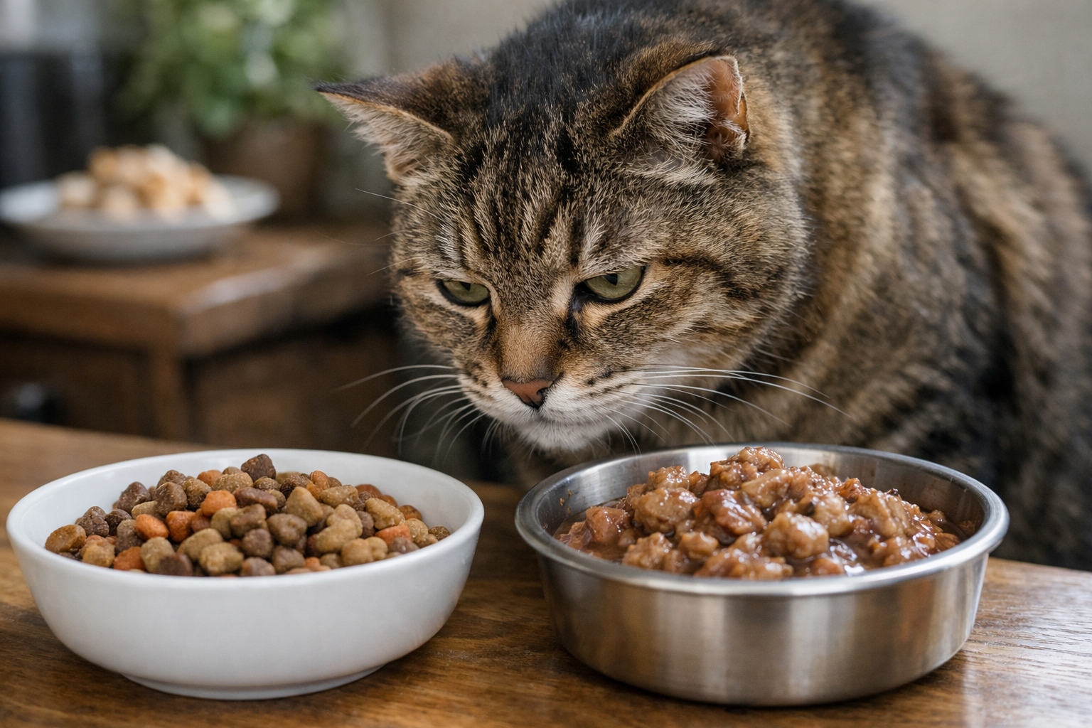 老猫さんの偏食は「食べやすさ」を整えると改善が期待できます