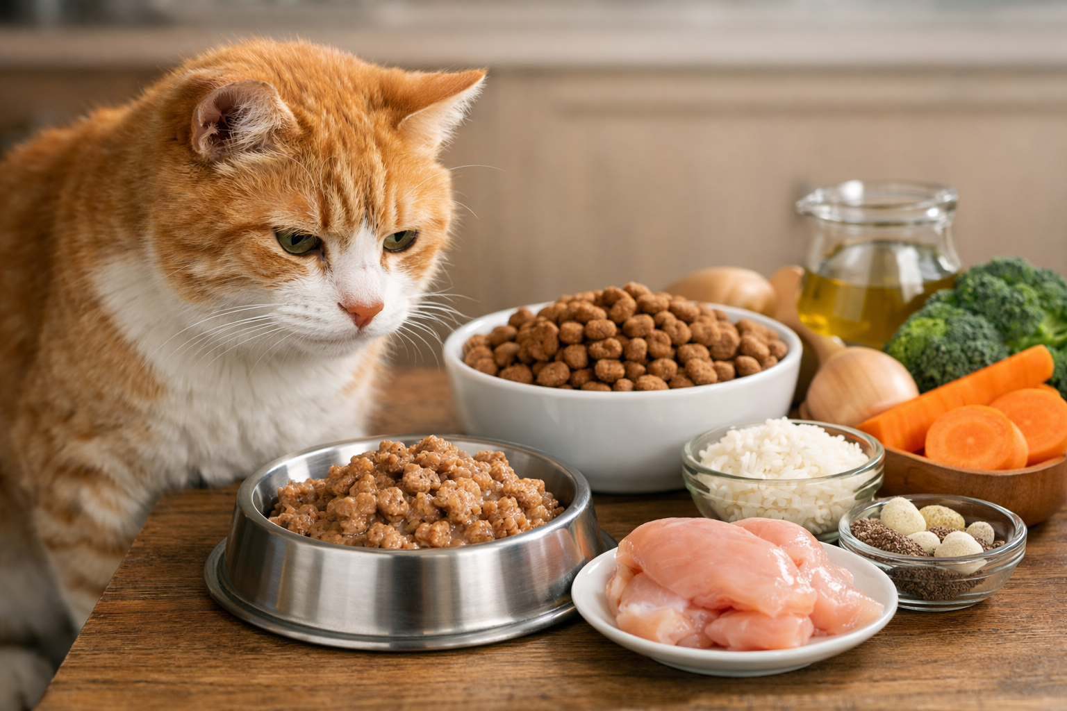 シニア猫の消化が良いキャットフードは「原材料・腸内ケア・食べやすさ」で選ぶのが基本です