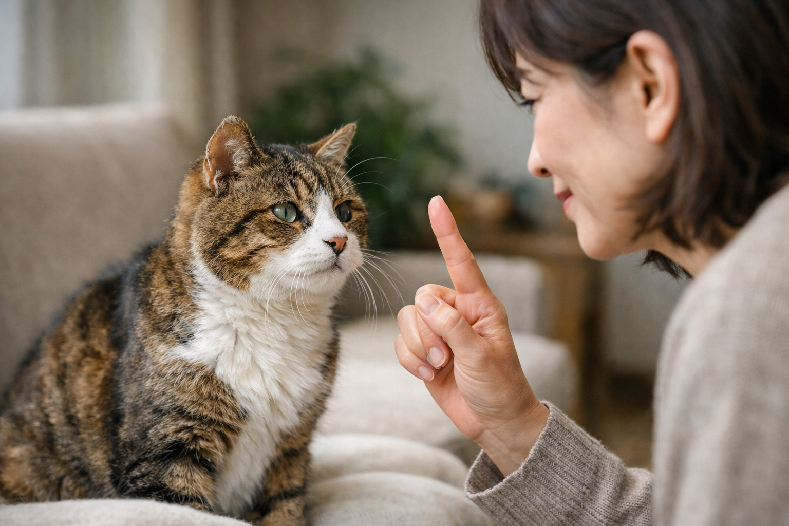 音に頼らず「同じ合図」を積み重ねるのが基本です