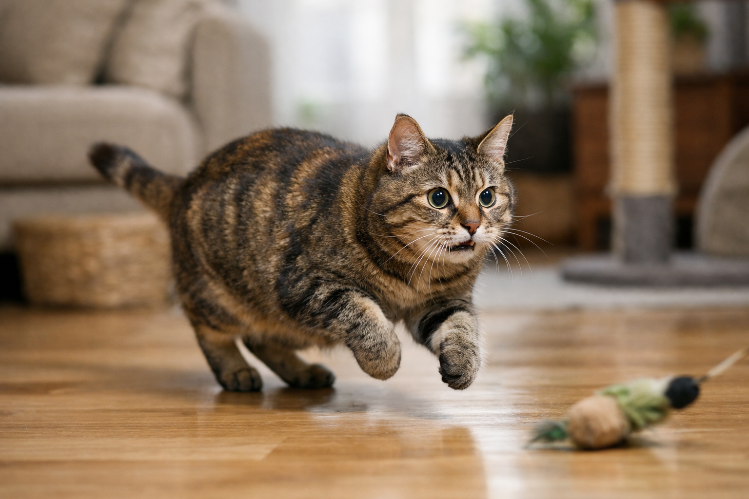 14歳の猫さんが急に走り回る行動は「自然な場合」と「体調サインの可能性」があります
