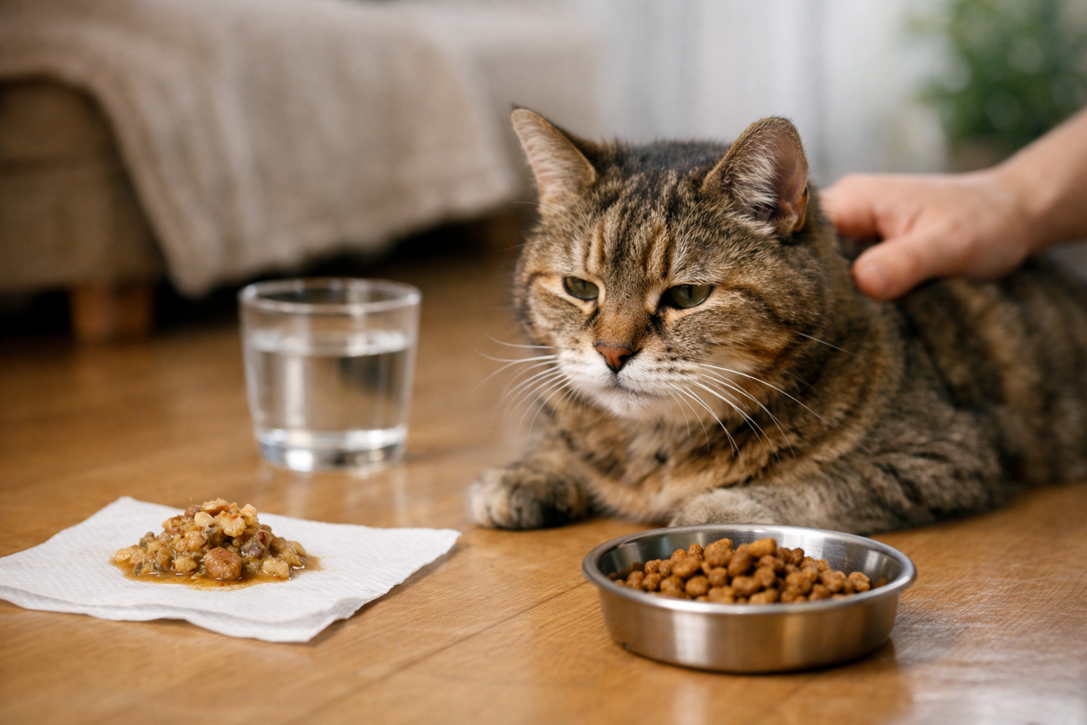 なぜ老猫が吐いた直後にごはんを与えてはいけないのか
